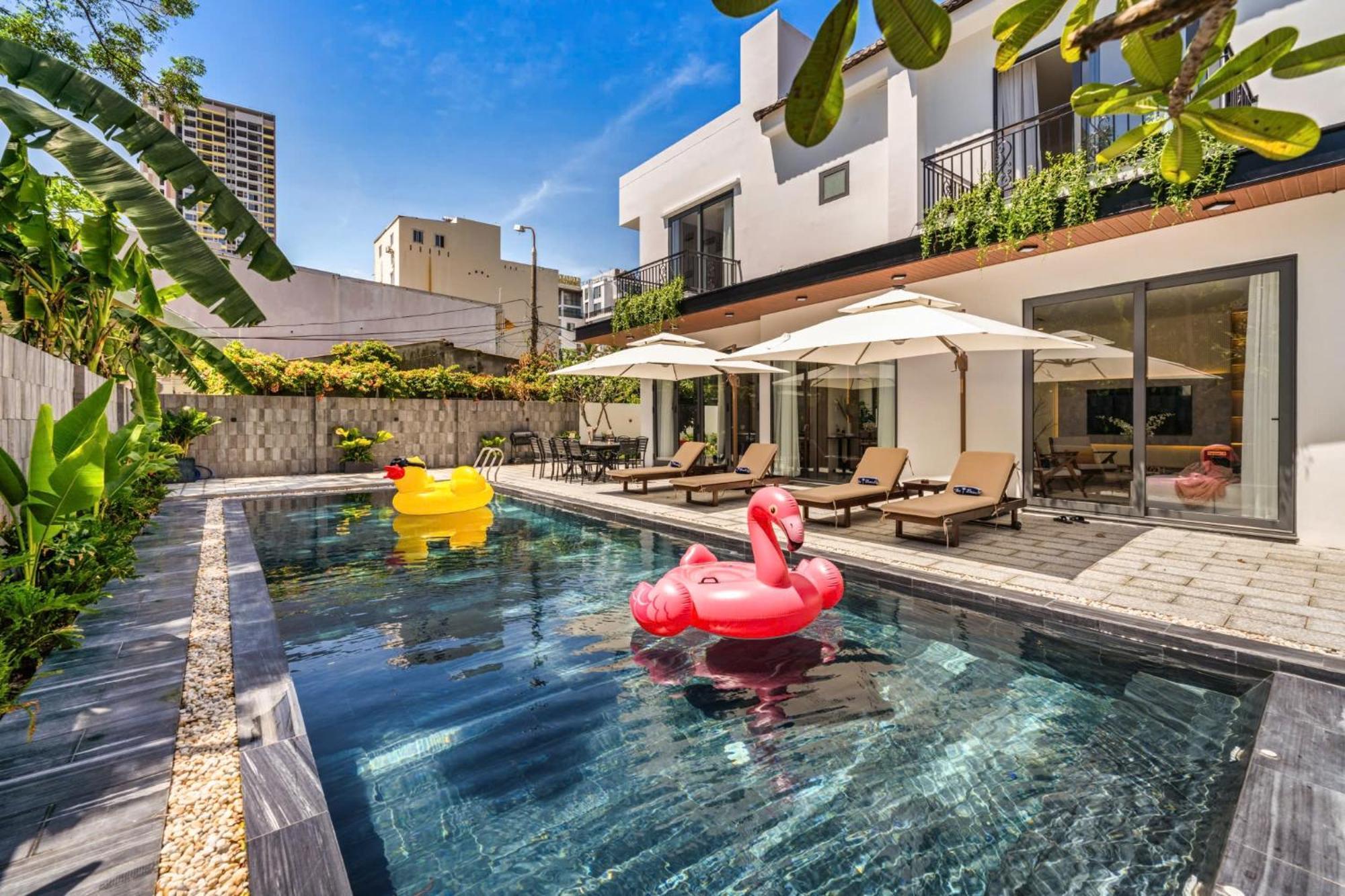 Luxurious 500M Villa, Private Pool, 300M To Beach 岘港 外观 照片