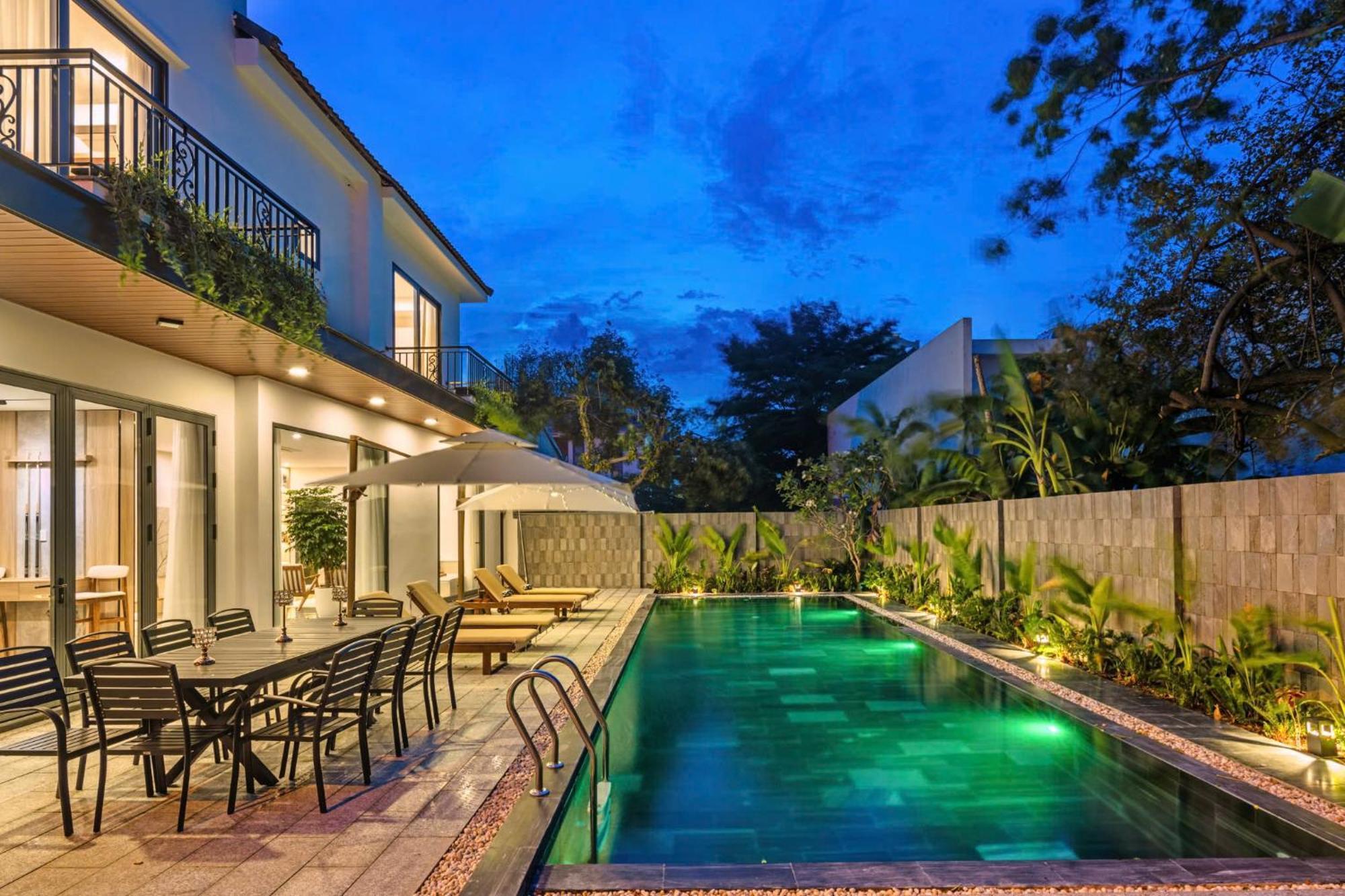 Luxurious 500M Villa, Private Pool, 300M To Beach 岘港 外观 照片